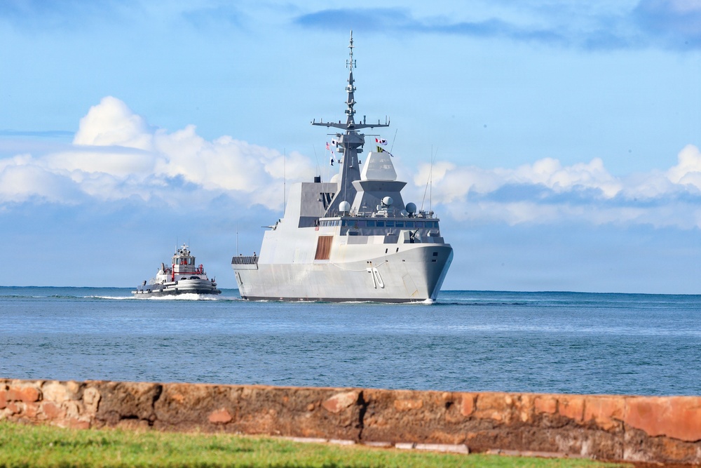 Multinational ships return to Pearl Harbor for the final days of RIMPAC 2026