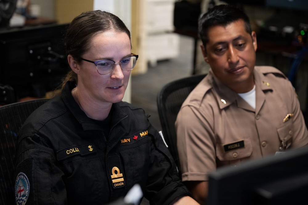 U.S. Navy, Royal Canadian Navy, Royal New Zealand Navy coordinate replenishment at sea during RIMPAC 2026
