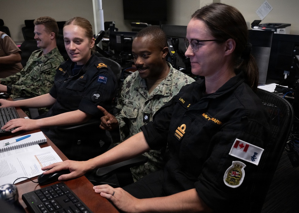 U.S. Navy, Royal Canadian Navy, Royal New Zealand Navy coordinate replenishment at sea during RIMPAC 2026