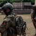 U.S. Navy and Partner EOD Forces participate in a dismounted response drill