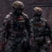U.S. Navy and Partner EOD Forces participate in a dismounted response drill