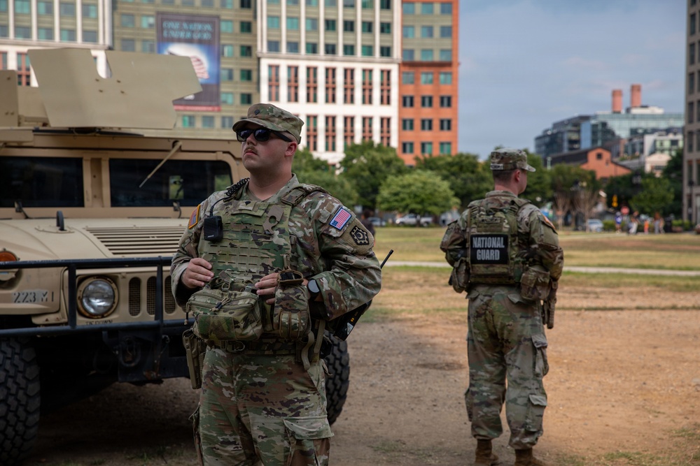 National Guard Supports Public Safety During Washington Nationals Game