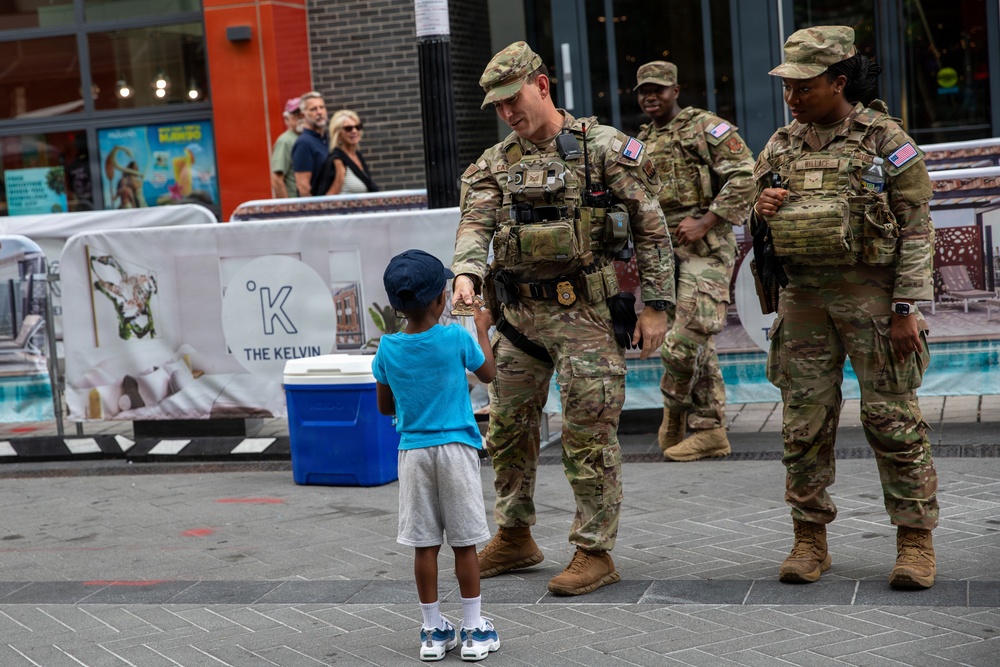 National Guard Supports Public Safety During Washington Nationals Game