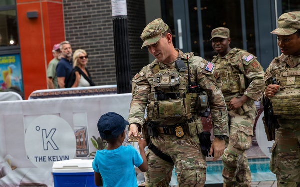 National Guard Supports Public Safety During Washington Nationals Game