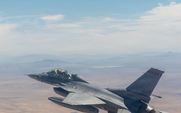 F-16 Training at Edwards AFB