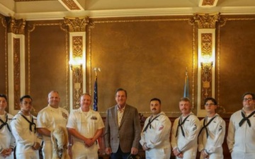 USS Pierre (LCS 38) Namesake Visit