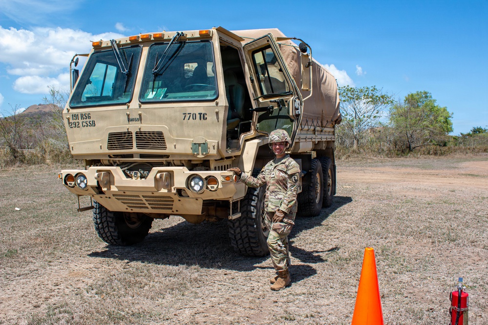 770th Transportation Company Conducts Vehicle Rodeo During Annual Training