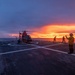 USCGC Midgett (WMSL 757) conducts night flight operations in the South China Sea