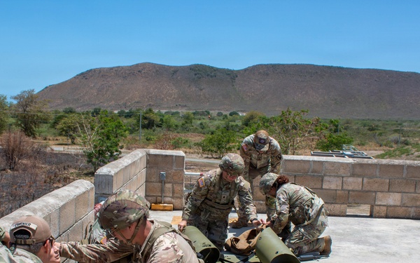 181st Medical Company (Area Support) Conducts MEDEVAC Training with UH-60 Black Hawk