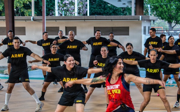 292nd CSSB Promotes Holistic Health Through Group Fitness