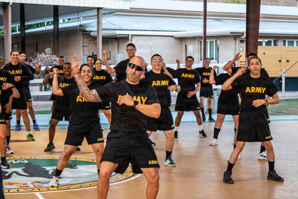 292nd CSSB Promotes Holistic Health Through Group Fitness