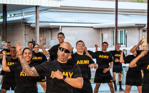 292nd CSSB Promotes Holistic Health Through Group Fitness