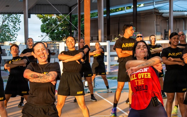 292nd CSSB Promotes Holistic Health Through Group Fitness