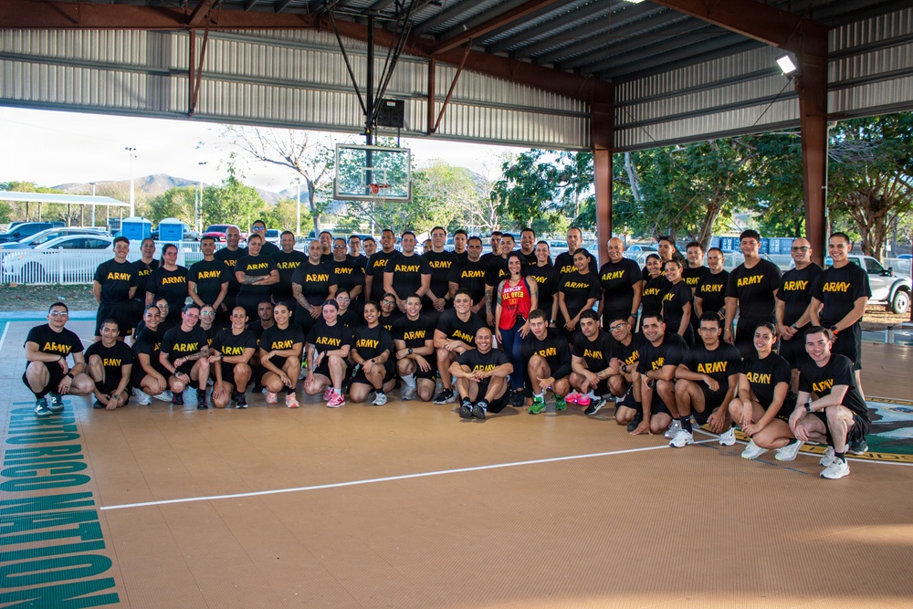 292nd CSSB Promotes Holistic Health Through Group Fitness