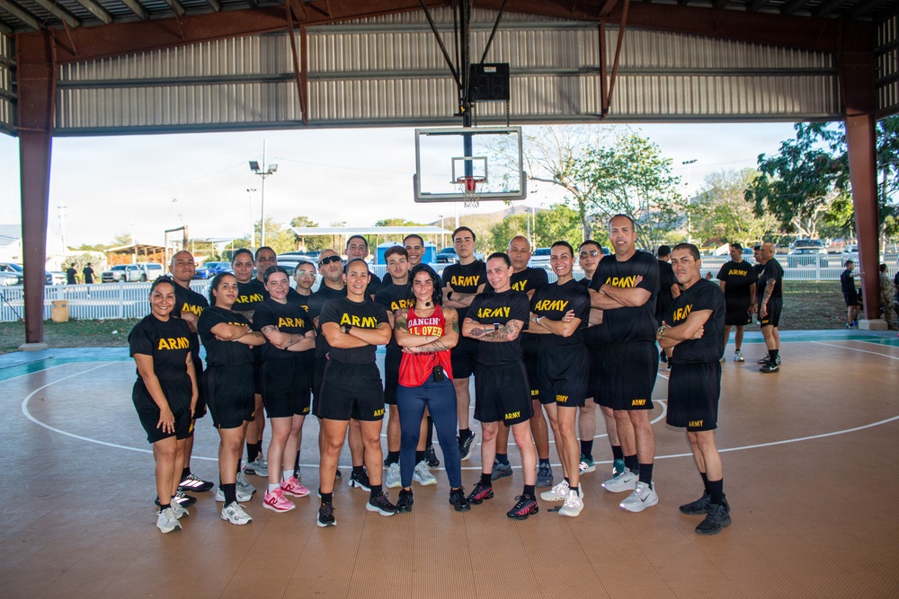 292nd CSSB Promotes Holistic Health Through Group Fitness