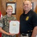 PMO Deputy Chief Keith Simas Receives the 40 Years of Service Award