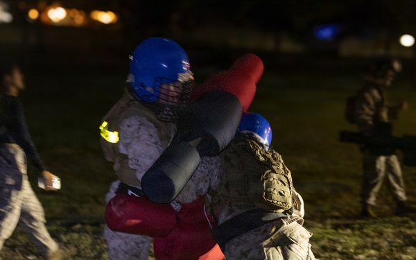 From Training to Testing: Marines with MCBH Conduct A MCMAP Culminating Event