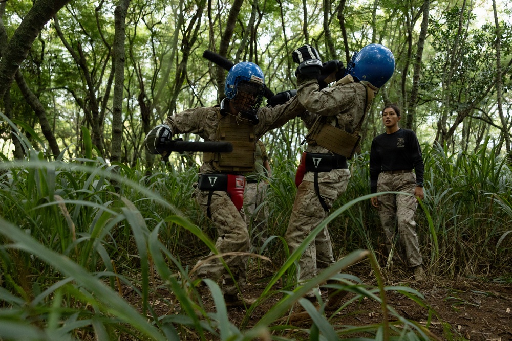 From Training to Testing: Marines with MCBH Conduct A MCMAP Culminating Event