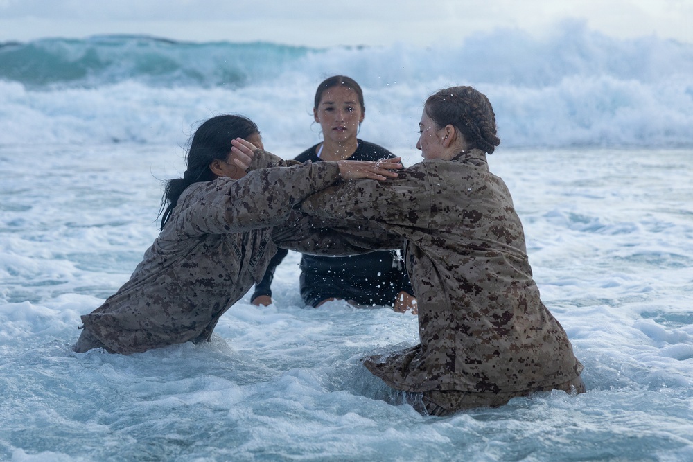 From Training to Testing: Marines with MCBH Conduct A MCMAP Culminating Event