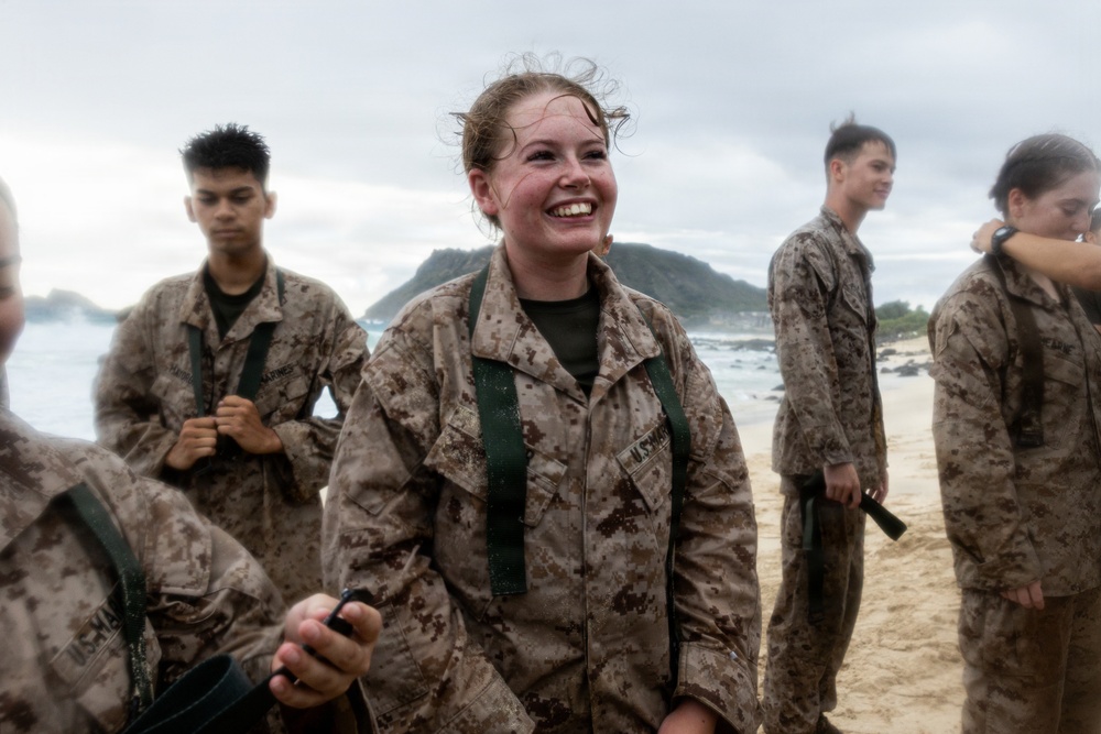 From Training to Testing: Marines with MCBH Conduct A MCMAP Culminating Event