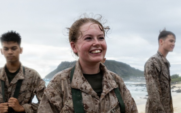 From Training to Testing: Marines with MCBH Conduct A MCMAP Culminating Event