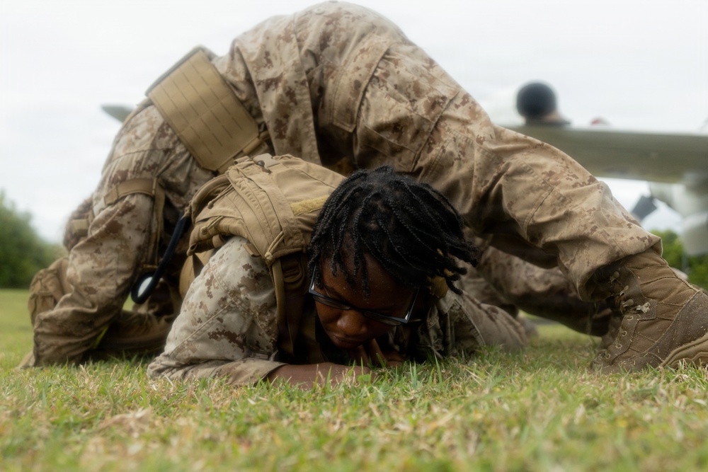 From Training to Testing: Marines with MCBH Conduct A MCMAP Culminating Event