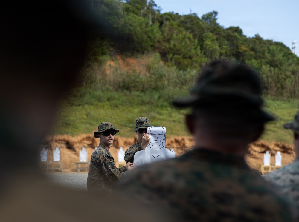 U.S. Marines Conduct Rifle and Pistol Marksmanship Training