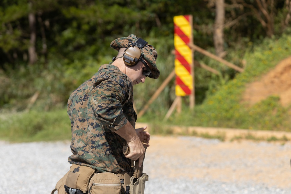 U.S. Marines Conduct Rifle and Pistol Marksmanship Training