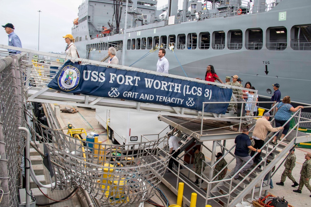 USS Fort Worth (LCS 3) Decommissioning Tour