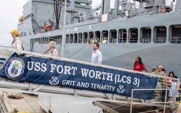 USS Fort Worth (LCS 3) Decommissioning Tour