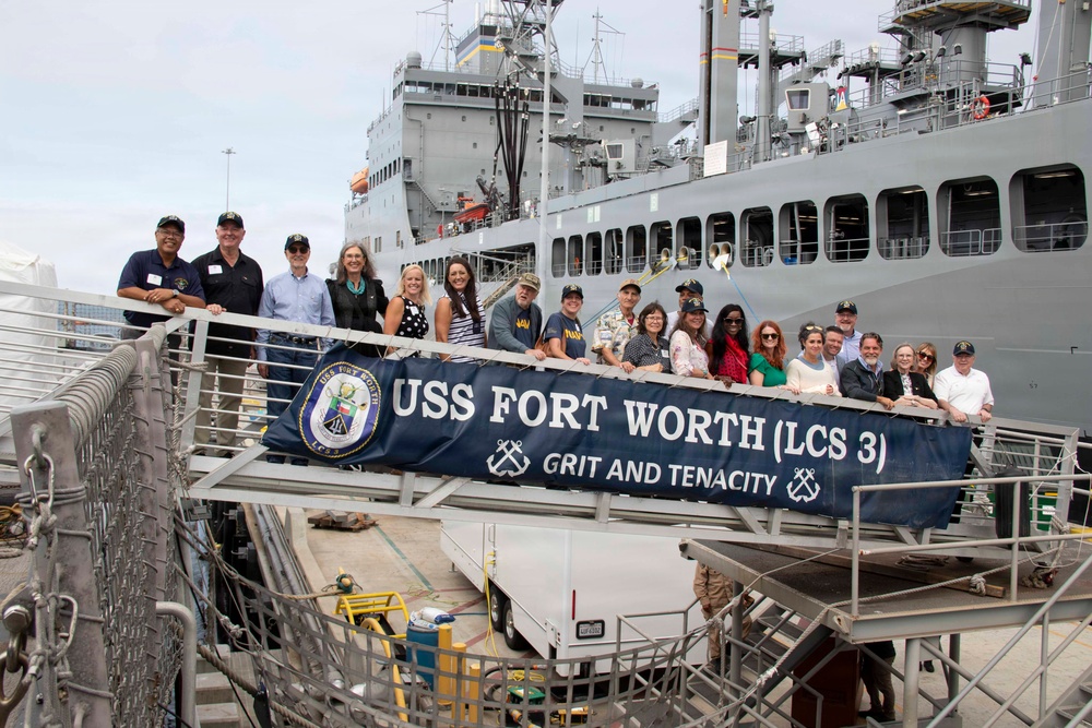 USS Fort Worth (LCS 3) Decommissioning Tour