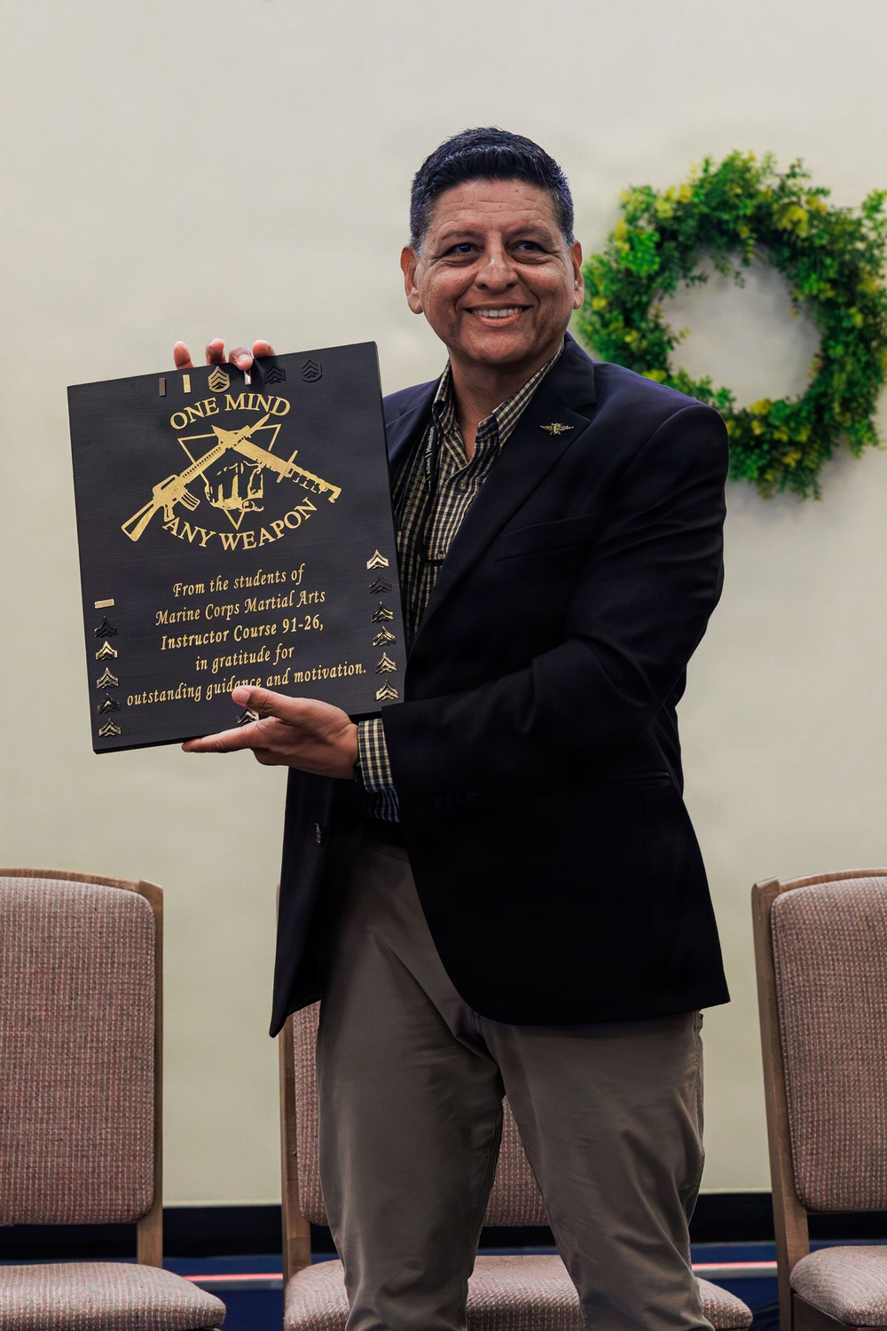 U.S. Marines graduate Martial Arts Instructor Course 91-26