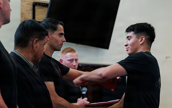 U.S. Marines graduate Martial Arts Instructor Course 91-26