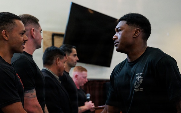 U.S. Marines graduate Martial Arts Instructor Course 91-26