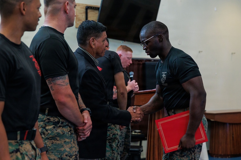 U.S. Marines graduate Martial Arts Instructor Course 91-26
