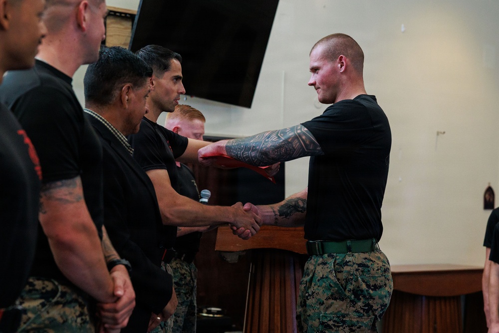U.S. Marines graduate Martial Arts Instructor Course 91-26