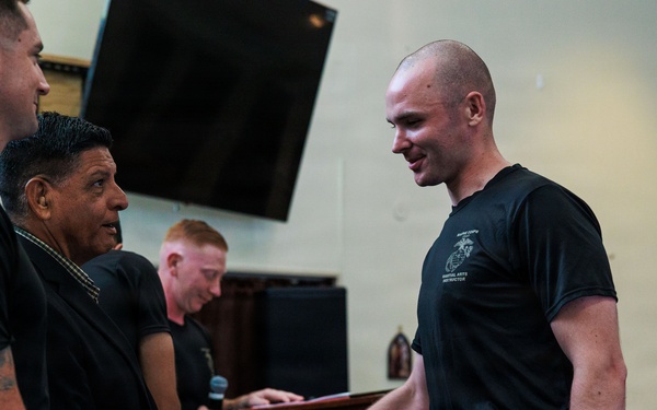 U.S. Marines graduate Martial Arts Instructor Course 91-26