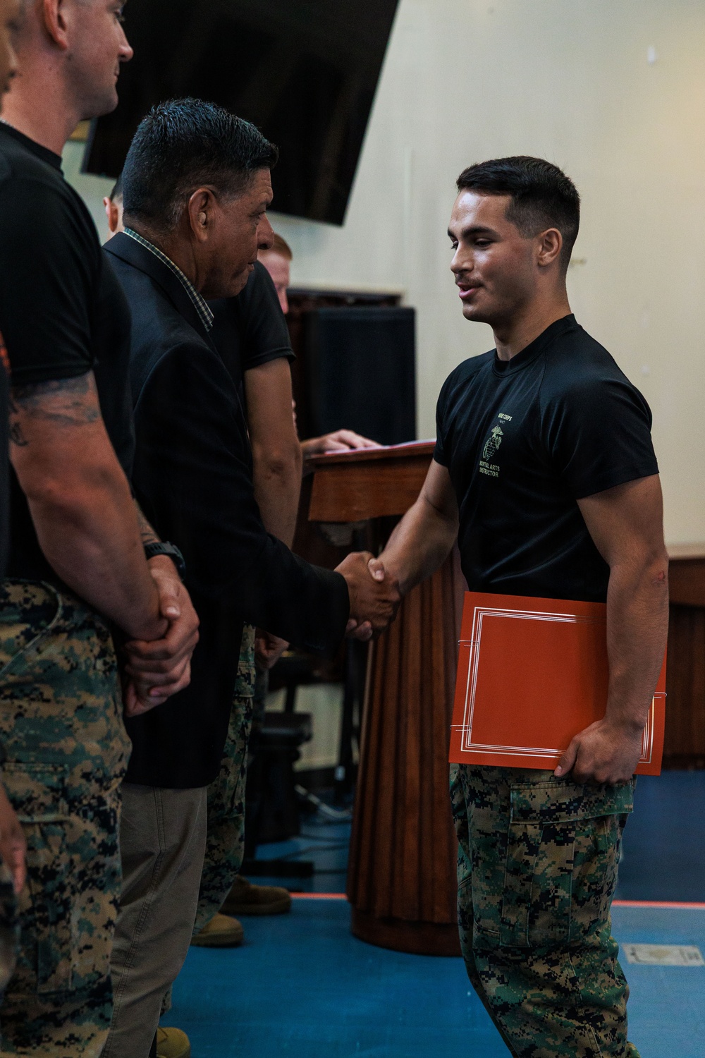 U.S. Marines graduate Martial Arts Instructor Course 91-26