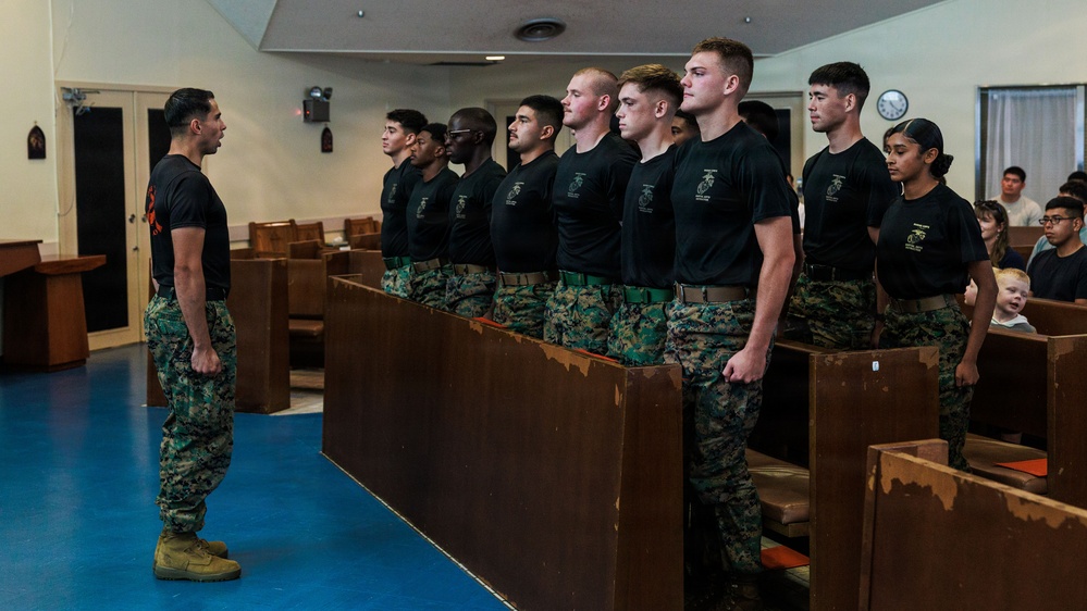 U.S. Marines graduate Martial Arts Instructor Course 91-26