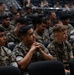U.S. Marines Receive Brief from Chaplain