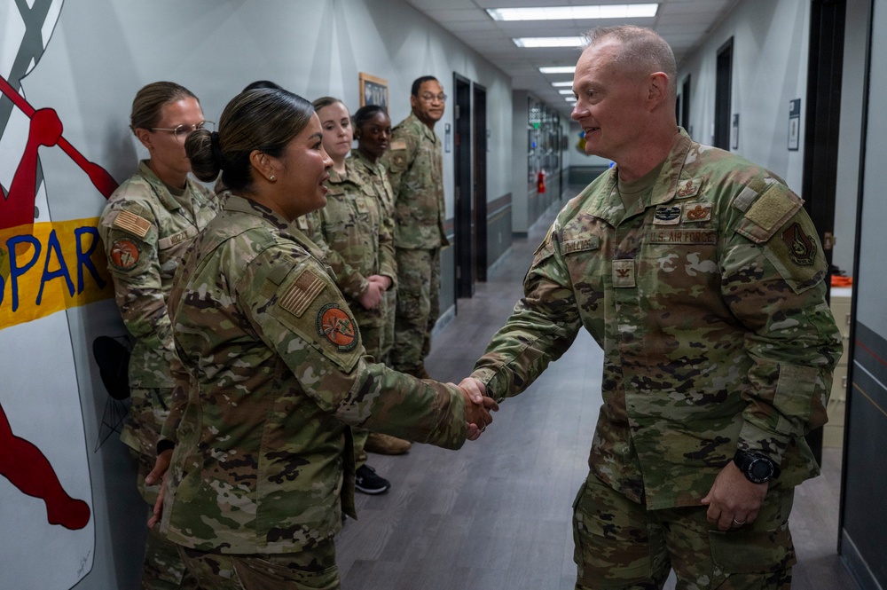 PACAF/A4 logistics director coins 36th Wing’s outstanding performers
