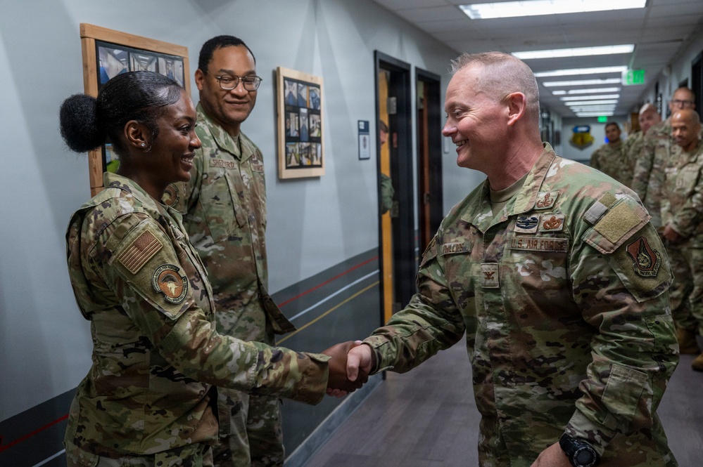 PACAF/A4 logistics director coins 36th Wing’s outstanding performers