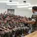 U.S. Marines Receive Brief from Chaplain