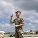 U.S. Marines Receive Brief from Chaplain