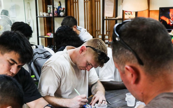 Area I newcomers explore Seoul and learn about Korean history during monthly tour