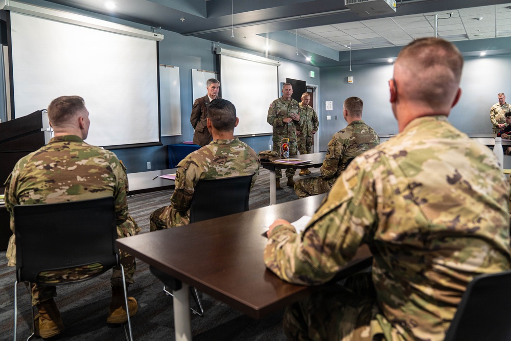 Senior leaders address deploying public affairs Soldiers