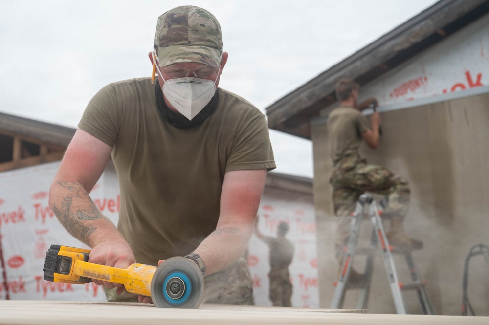 107th CES renovates Wolf Pack Park