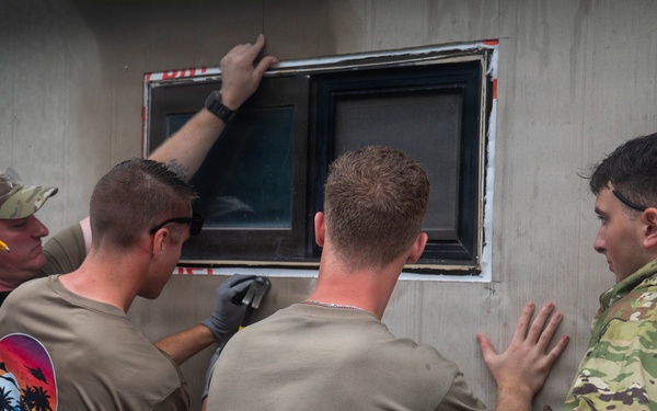 107th CES renovates Wolf Pack Park