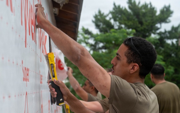 107th CES renovates Wolf Pack Park