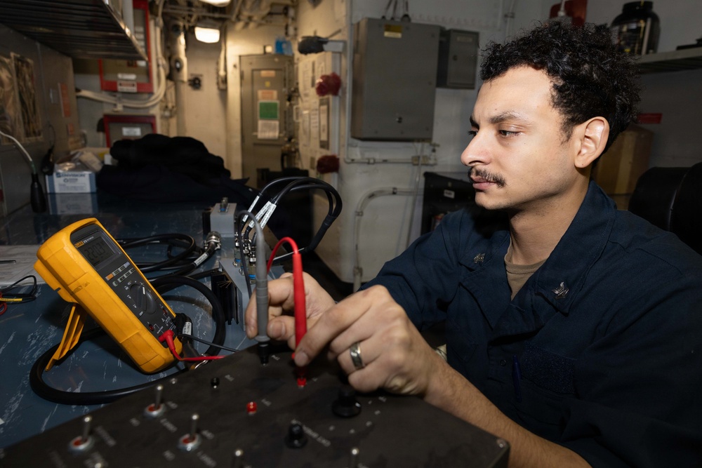USS George H.W. Bush Conducts Daily Operations